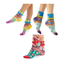 Assortiment Chaussettes Revers Dub Et Drino Fleurs