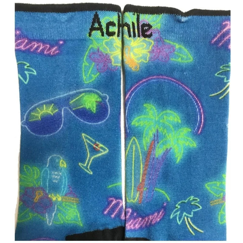 Chaussettes Achile Coton Microfibre Cocktail Ludique 2 Chaussettes Achile Coton Microfibre Cocktail Ludique – Image 2