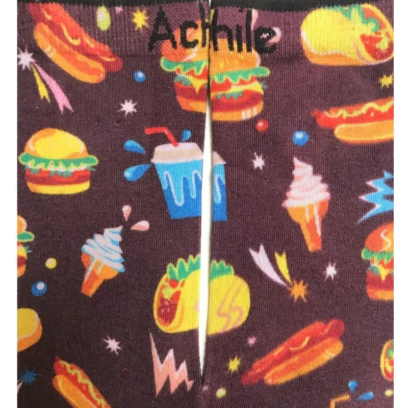 Chaussettes Achile Menu Fast Food 3 Chaussettes Achile Menu Fast Food – Image 3
