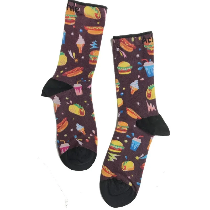 Chaussettes Achile Menu Fast Food 1 Chaussettes Achile Menu Fast Food