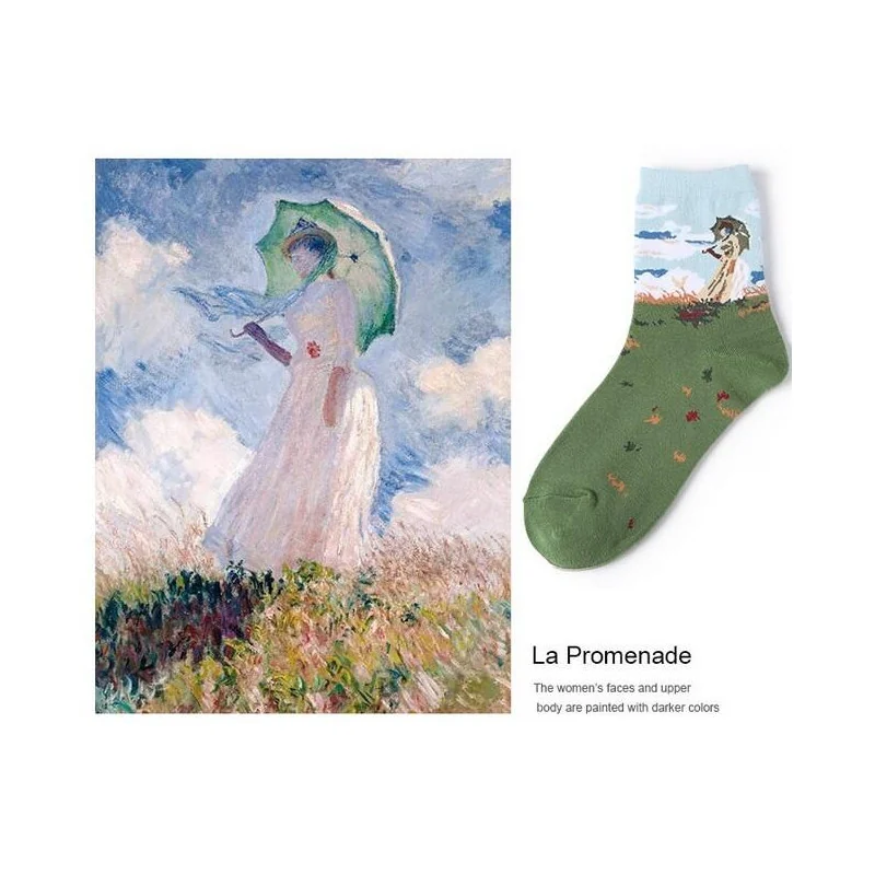 Les Petits Caprices Chaussettes D'impressionnistes 2 Les Petits Caprices Chaussettes D'impressionnistes – Image 2