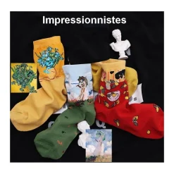 Les Petits Caprices Chaussettes D'impressionnistes