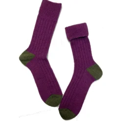 Chaussettes Hiver Berthe Aux Grands Pieds Laine Cotelée -Bas et Collants Soldes Boutique chaussettes hiver berthe aux grands pieds laine cotelee 5