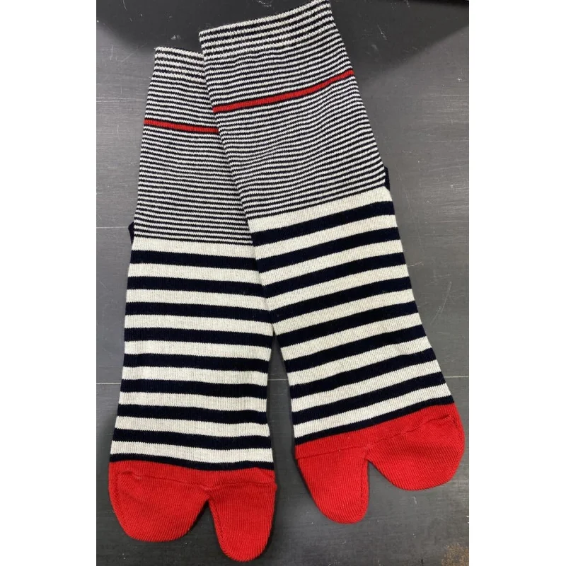 Chaussettes Japonaises Rayures Mariniere BErthe Aux Grands Pieds 3 Chaussettes Japonaises Rayures Mariniere BErthe Aux Grands Pieds – Image 3