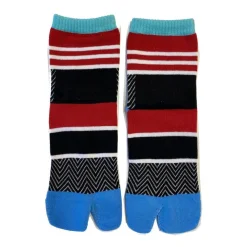 Les Petits Caprices Chaussettes Japonaises Vagues Et Striures