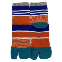 Les Petits Caprices Chaussettes Japonaises Vagues Et Striures -Bas et Collants Soldes Boutique chaussettes japonaises vagues et striures 3