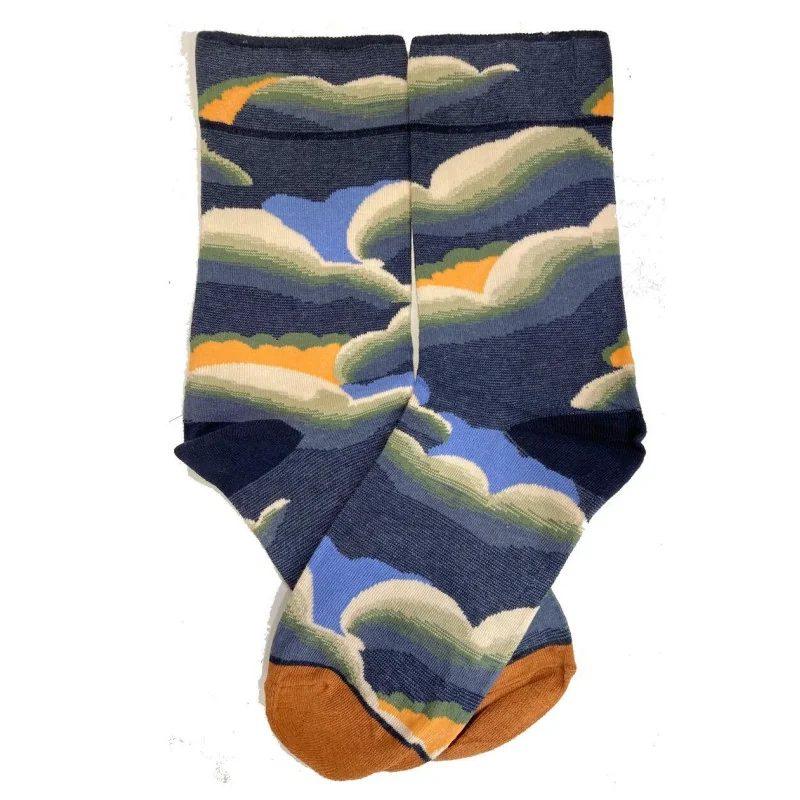 Chaussettes Nuages Abstrait Les Petits Caprices 2 Chaussettes Nuages Abstrait Les Petits Caprices – Image 2