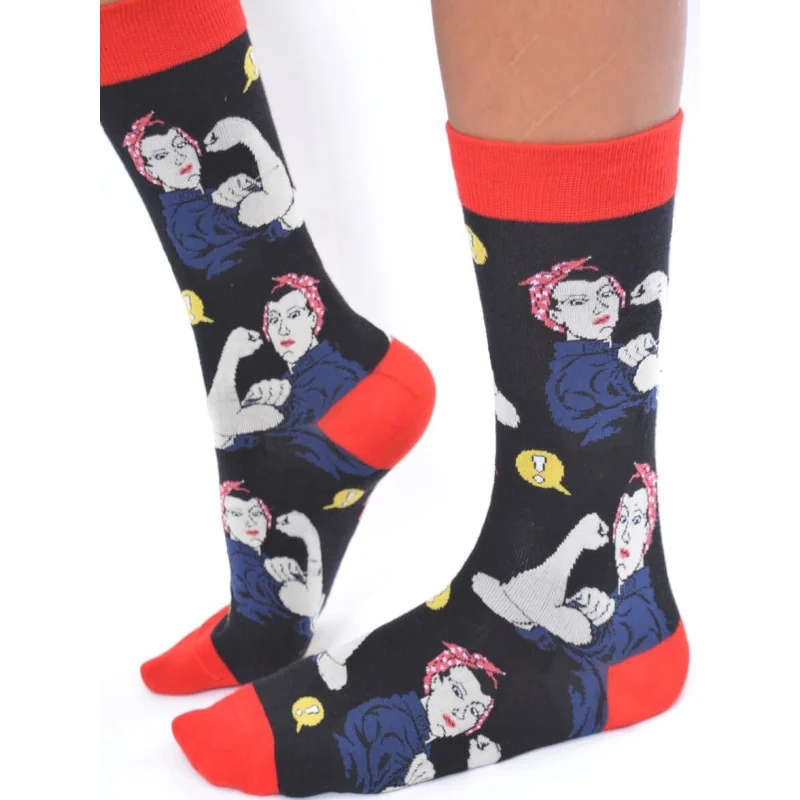 Les Petits Caprices Chaussettes Rosie We Can Do It 2 Les Petits Caprices Chaussettes Rosie We Can Do It – Image 2