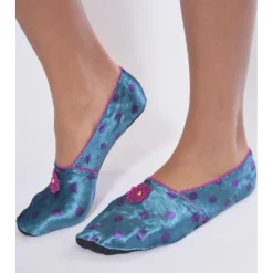 Chausson Ixli Anti-dérapant Bigdots Bleu