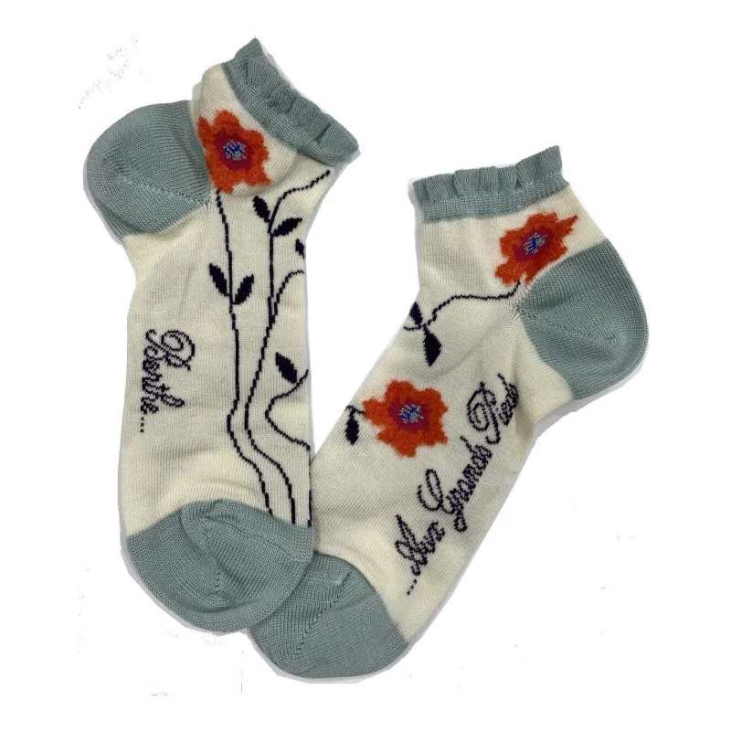 Coffret 4 Paires Socquettes Berthe Aux Grands Pieds Fleurs Poétiques 3 Coffret 4 Paires Socquettes Berthe Aux Grands Pieds Fleurs Poétiques – Image 3