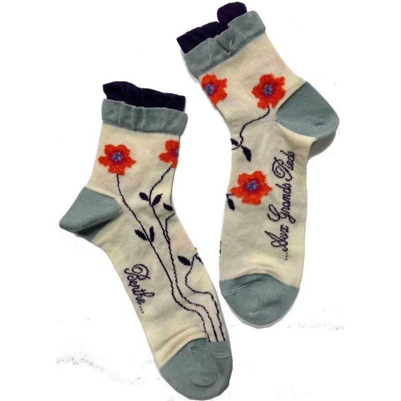 Berthe Aux Grands Pieds Coffret De 6 Paires De Chaussettes Berthe Poétique D'été 5 Berthe Aux Grands Pieds Coffret De 6 Paires De Chaussettes Berthe Poétique D'été – Image 5
