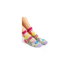 Coffret De Chaussettes Dub Et Drino PAtchwork Fleuris -Bas et Collants Soldes Boutique coffret de chaussettes dub et drino patchwork fleuris 3
