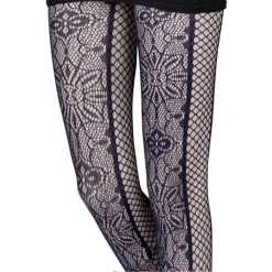 Collant Dentelle Et Resille Emilio Cavallini 6 Collant Dentelle Et Resille Emilio Cavallini -Bas et Collants Soldes Boutique collant dentelle et resille emilio cavallini 2