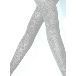 Collant Dentelle Feuille Girardi Rossella -Bas et Collants Soldes Boutique collant dentelle feuille girardi rossella 2