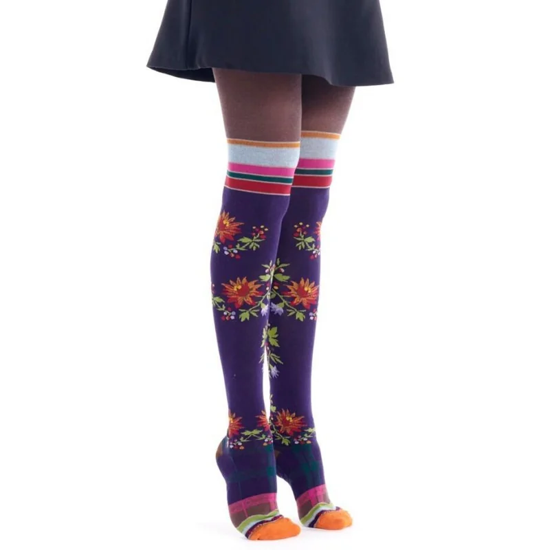 Collant Dub Et Drino Scott Fleuri 2 Collant Dub Et Drino Scott Fleuri – Image 2