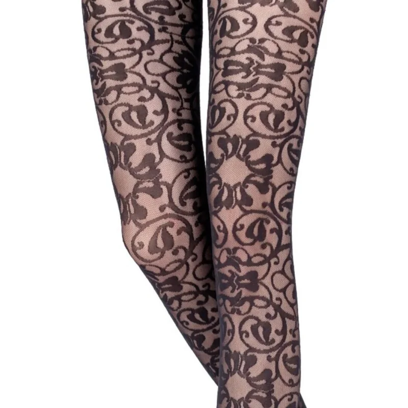 Collant Emilio Cavallini Tatoo Petunia 2 Collant Emilio Cavallini Tatoo Petunia – Image 2