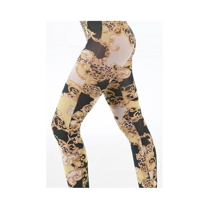 Collant Imprimé Baroque Pamela Mann 1 Collant Imprimé Baroque Pamela Mann