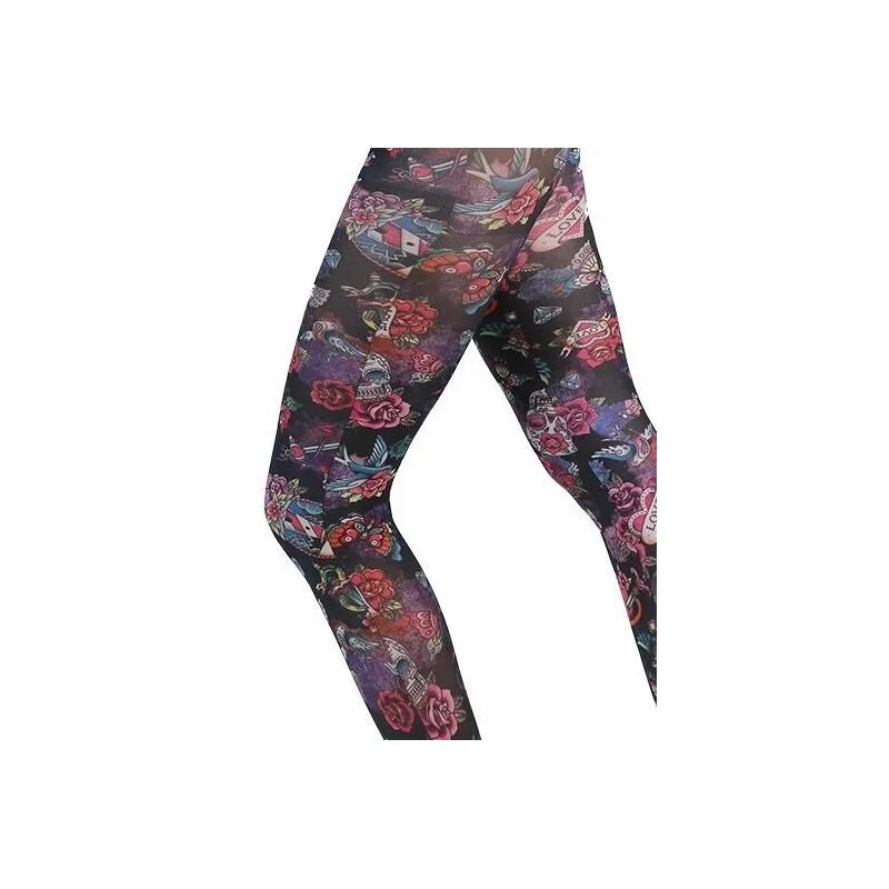 Collant Imprimé Skulls Sugar PAmela Mann 1 Collant Imprimé Skulls Sugar PAmela Mann