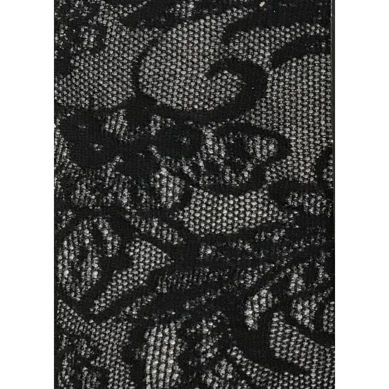 Collant Le Bourget Dentelle Fantaisie Noire 2 Collant Le Bourget Dentelle Fantaisie Noire – Image 2