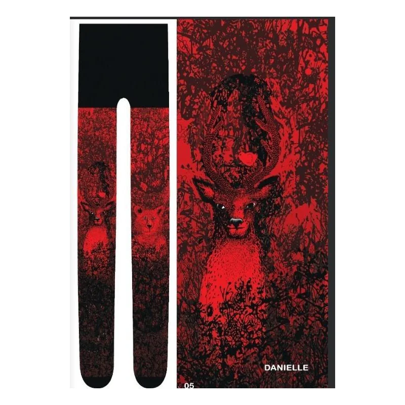 Collant Marieantoilette Imprimé Danielle 2 Collant Marieantoilette Imprimé Danielle – Image 2