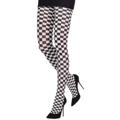 Collant Opaque à Carreaux Emilio Cavallini