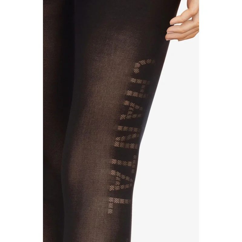 Collant Opaque Chantal Thomass Siglé Chantal 2 Collant Opaque Chantal Thomass Siglé Chantal – Image 2