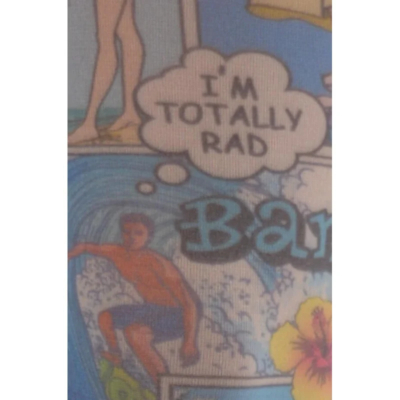 Collant Opaque Imprimé Bande Dessinée Vintage Flirt 5 Collant Opaque Imprimé Bande Dessinée Vintage Flirt – Image 5