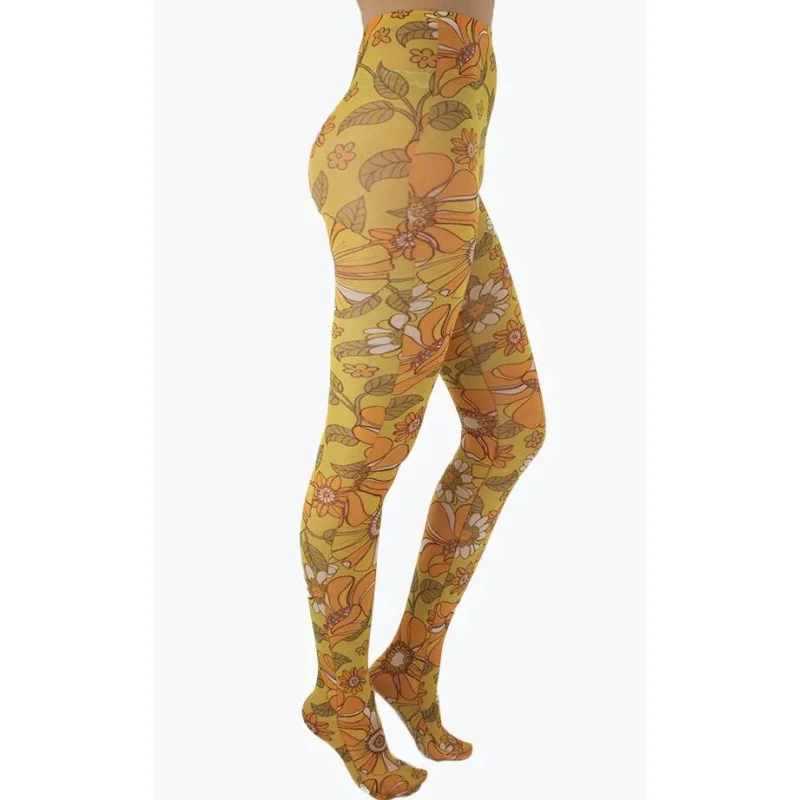 Collant Pamela Mann Imprimé Throwback Floral 2 Collant Pamela Mann Imprimé Throwback Floral – Image 2