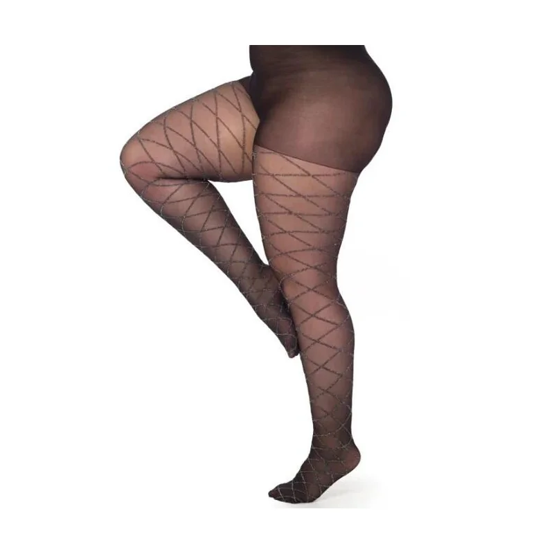 Collant Pamela Mann Losanges Argyles Lurex 2 Collant Pamela Mann Losanges Argyles Lurex – Image 2