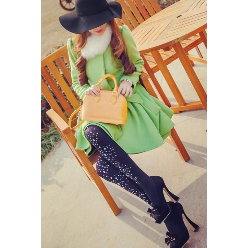 Les Petits Caprices Collant Précieux Marine 2 Les Petits Caprices Collant Précieux Marine – Image 2