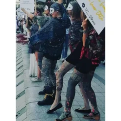 Collant Sans Pieds Dragée Marieantoilette -Bas et Collants Soldes Boutique collant sans pieds dragee marieantoilette 2