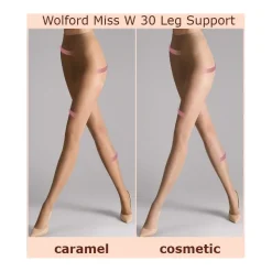GIRARDI Collant Wolford Miss W 30 Leg Support -Bas et Collants Soldes Boutique collant wolford miss w 30 leg support 2
