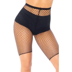 LEG AVENUE Cycliste Filet De Pêche Resille -Bas et Collants Soldes Boutique cycliste filet de peche resille 2