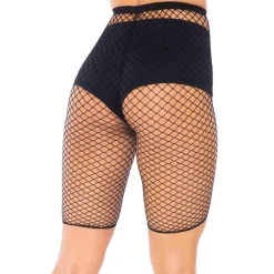 LEG AVENUE Cycliste Filet De Pêche Resille -Bas et Collants Soldes Boutique cycliste filet de peche resille 4