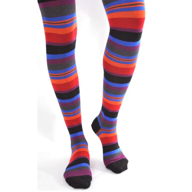 Jambières Cronert Rayures Marron Jaune 1 Jambières Cronert Rayures Marron Jaune