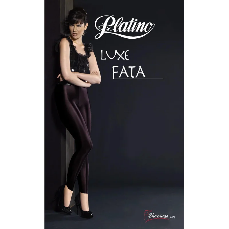 Legging De Danse Opaque Satin Coupe Cousu Platino 1 Legging De Danse Opaque Satin Coupe Cousu Platino