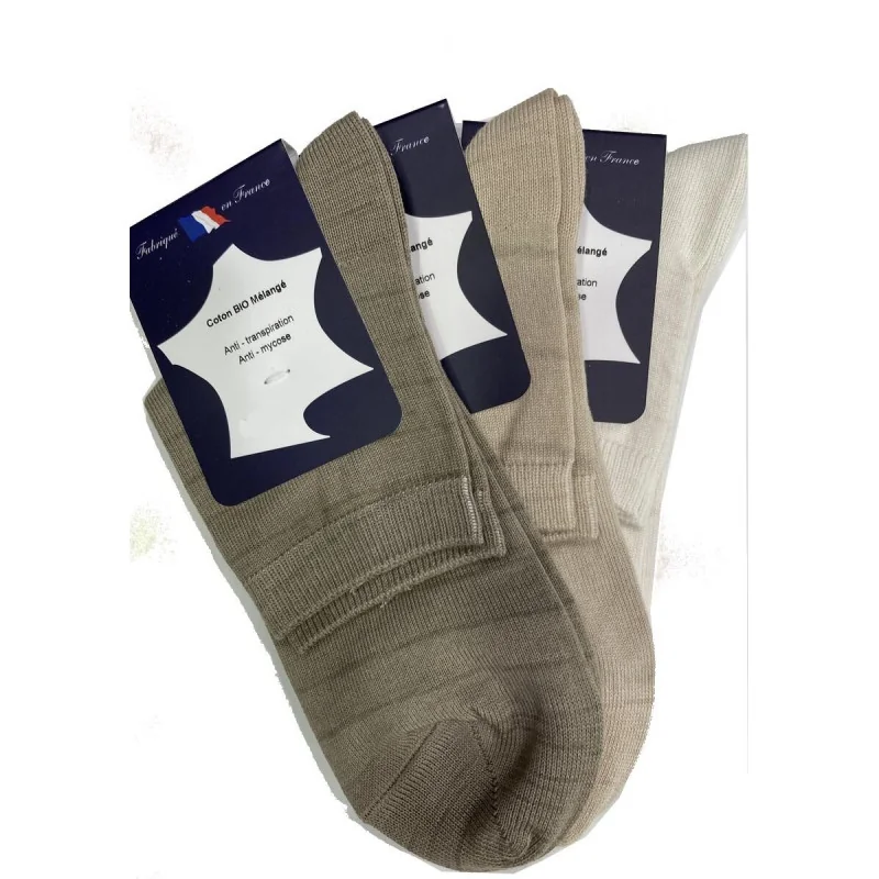 Mi Chaussettes Perrin Coton Bio 2 Mi Chaussettes Perrin Coton Bio – Image 2