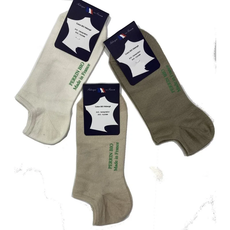 Mini Socquettes Coton Bio Perrin 1 Mini Socquettes Coton Bio Perrin