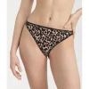 Slip Bikini Dim Generous Lépoard Tatoo Fleuri