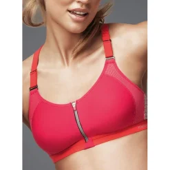 Triumph Lingerie Soutien Gorge Sport Triaction ZIP Rose