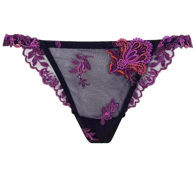 LISE CHARMEL String Taille Basse Foret Lumiére Foret Pourpre 1 LISE CHARMEL String Taille Basse Foret Lumiére Foret Pourpre